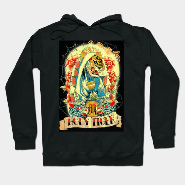 Holy Tiger Hoodie by miskel